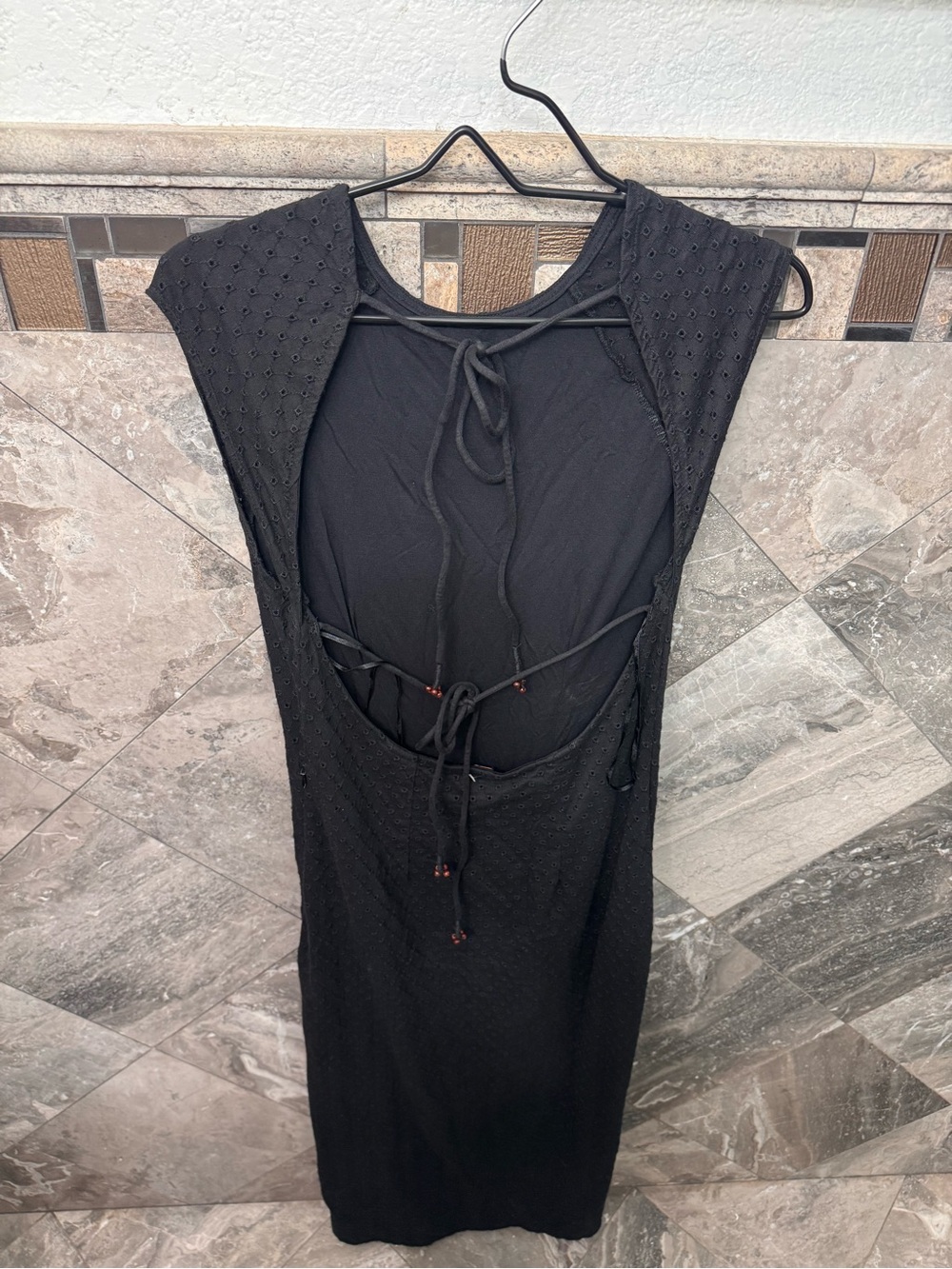 Free people Eventide Midi Dress in Black Combo - Picture 5 of 7